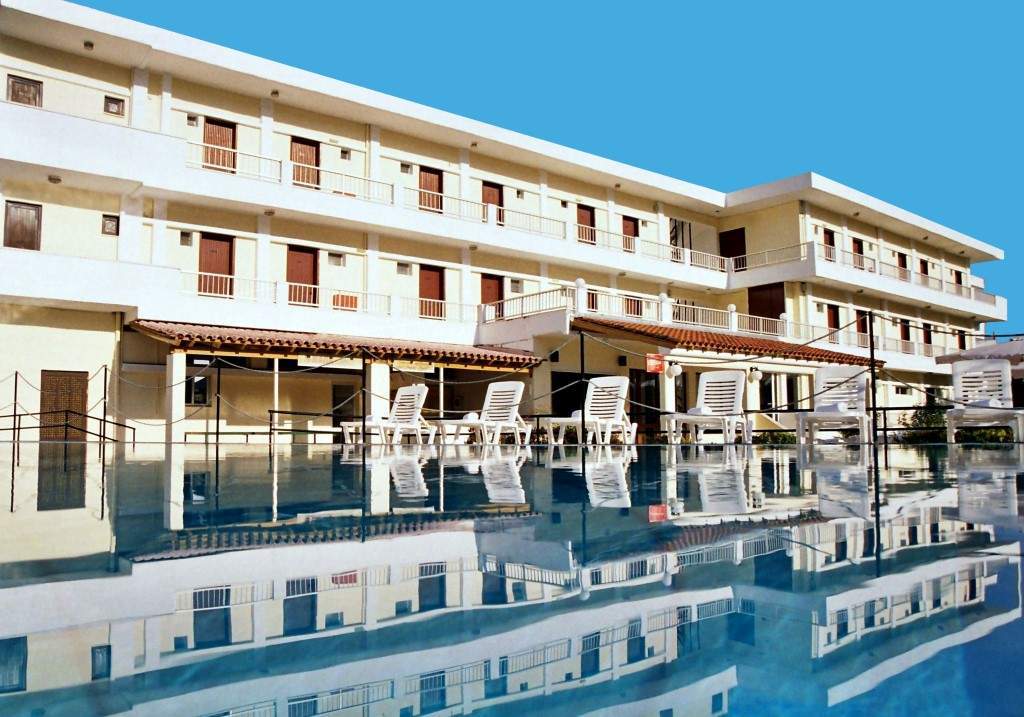 Hotel Prassino Nissi Moraitika Exterior foto